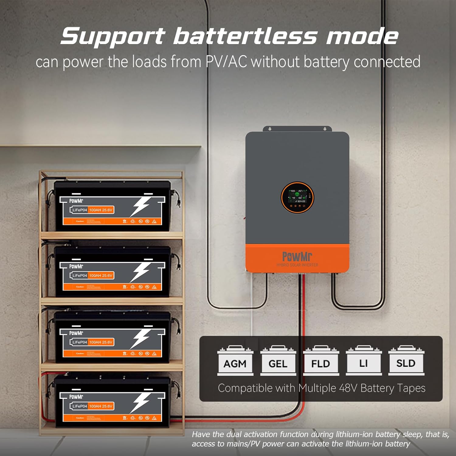 PowMr 16KW 10KW Split Phase In - Split Phase Inverter 10Kw 110V 220V recension och pris