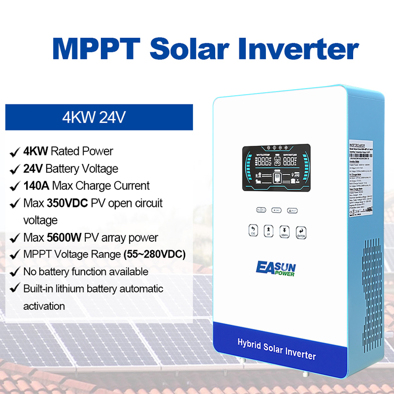 EASUN POWER 4000W 120V Off Gri - Grid Tie Inverter Limiter 2000W recension och pris